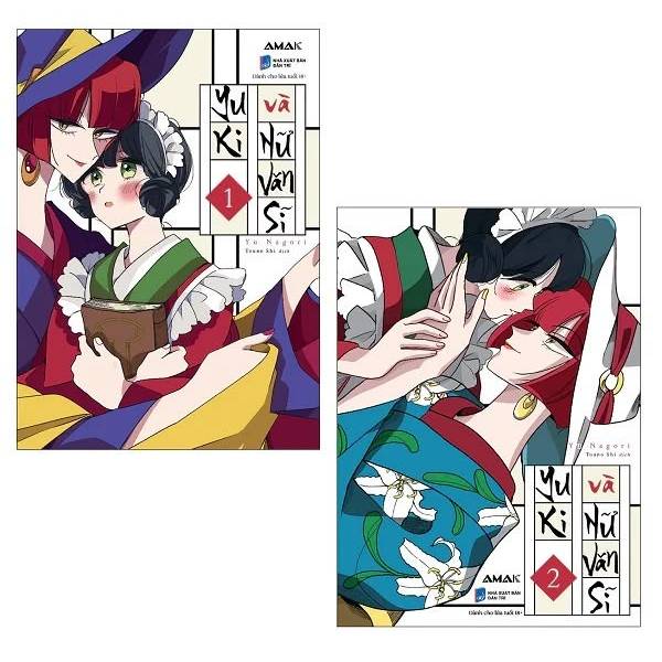 Truyện tranh GL - Yuki và Nữ Văn Sĩ - Combo 2 tập kèm Đai Obi và ống Poster