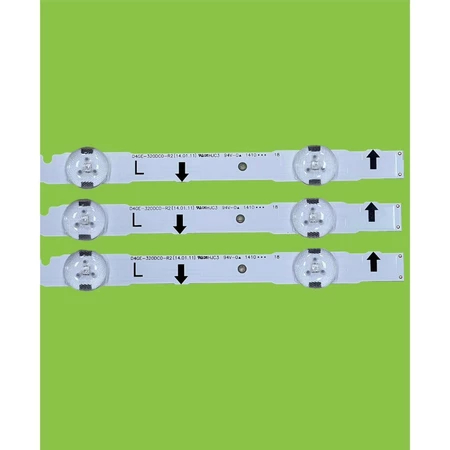 Led Samsung 32J5500/ 32H4000/ 32H4100/ 32H4270/ 32J4100, Bộ 3 thanh 7 Led cho Tivi Samsung