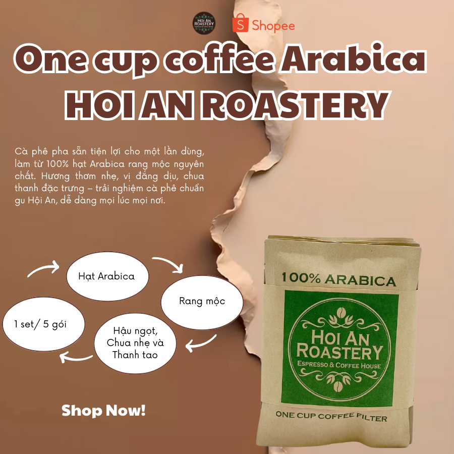One cup coffee Arabica