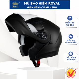  NHÀ MÁY  Mũ Bảo Hiểm Full Face Đi Phượt Royal M179 Cao Cấp Mũ Bảo Hiểm Lật Hàm  Chính Hãng Royal Bảo Hành 12 Tháng 