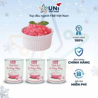  Hạt Nổ Củ Năng Zestty  Hồng Trắng  850g Giòn Dai Làm Topping Trà Sữa Nguyên Liệu Pha Chế Giá Sỉ 