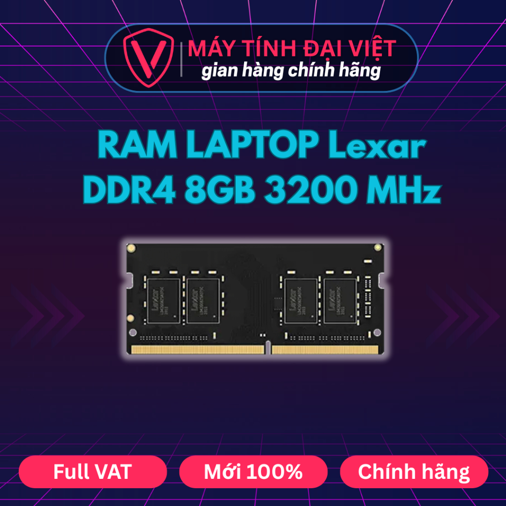 Ram Laptop DDR4 Lexar 8GB 3200Mhz