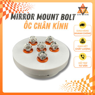   SALAYA  Ốc Chân Kính Ốc Chân Gương Inox 304 - 10li Đầu Trụ nhiều mẫu dành cho nhiều loại xe. 