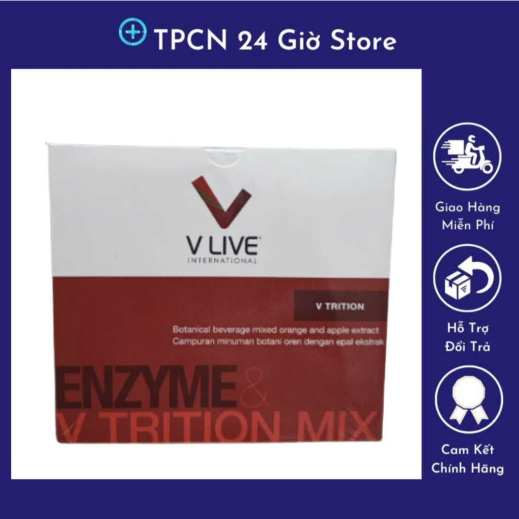 V-Trition Vlive - Vtrition Vlive International 1 hộp 28 gói [ Chính hãng ]