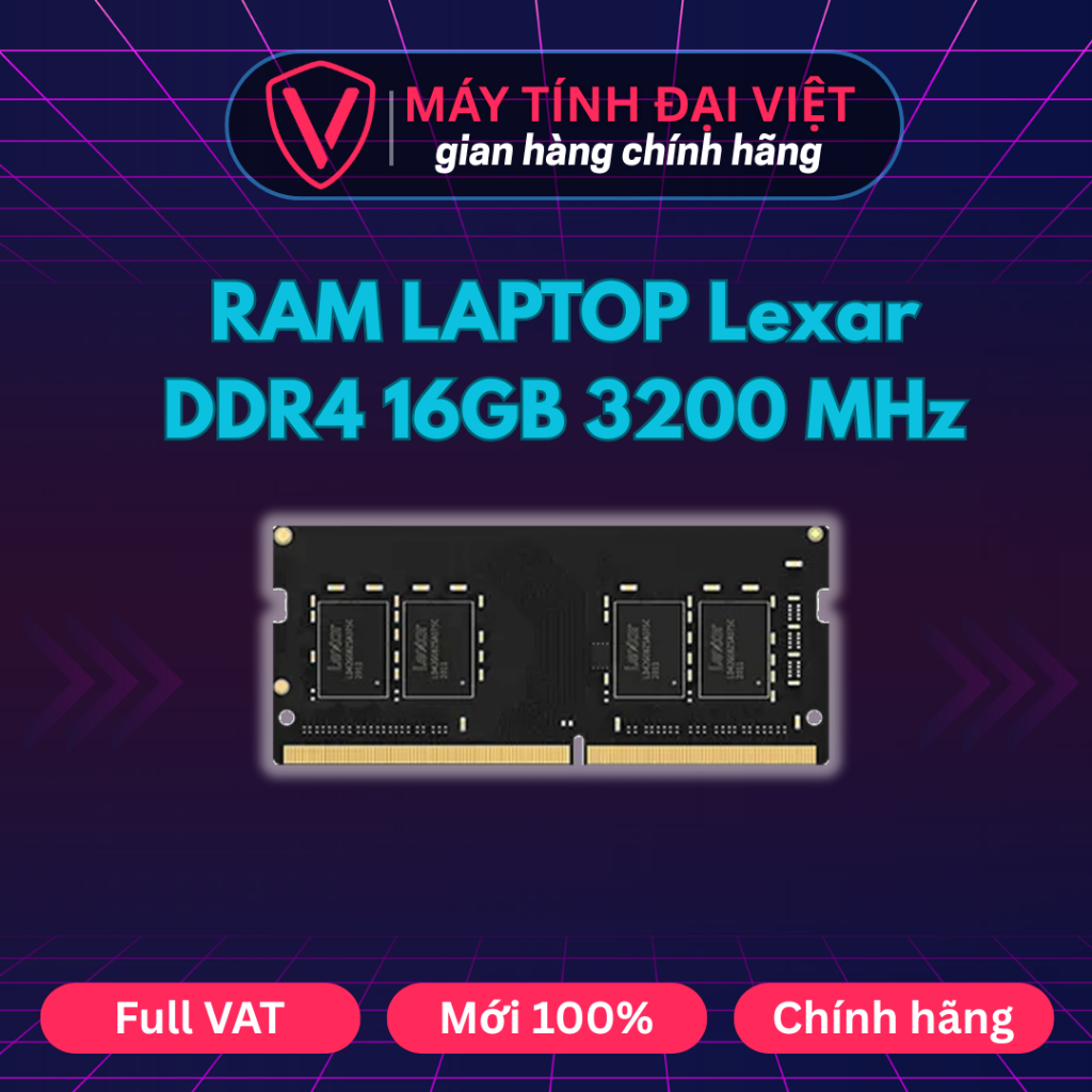 Ram Laptop DDR4 Lexar 16GB 3200Mhz
