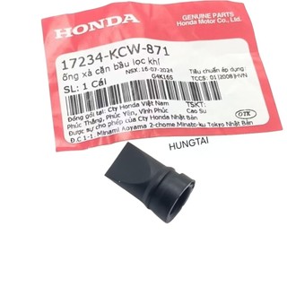 Ống cao su xã cặn đen, lọc gió WAVE A, RS, S100, RSX, FUTURE 125.... bao tử zin 17234-KWC-871