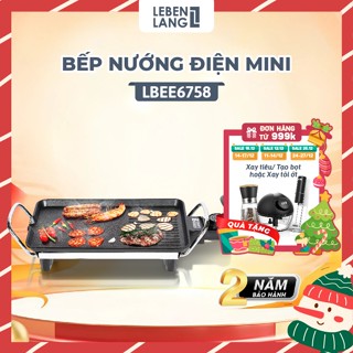  Bếp nướng điện không khói mini Lebenlang LBEE6758 công suất 700W bảo hành 2 năm - hàng chính hãng 