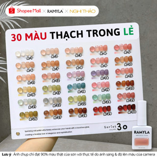  Sơn gel thạch trong lẻ màu RAMYLA Nghi Thảo Official 