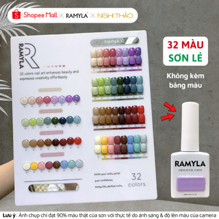  Sơn gel lẻ màu RAMYLA Nghi Thảo Official 