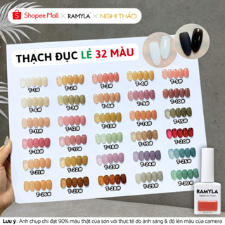  Sơn gel thạch đục lẻ màu RAMYLA 32 màu Nghi Thảo Official 