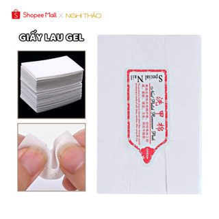  Giấy lau gel nail không xù Nghi Thảo Official 