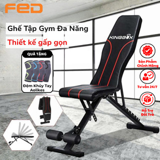  Ghế Tập Gym Tại Nhà Kingbox 8006 Điều Chỉnh Đa Năng Ghế Tập Tạ Gấp Gọn Chịu Tải 200kg Thép 1.2mm 