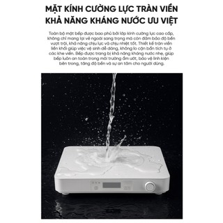 Bếp từ miLife N3P với 99 mức nhiệt vuông, hẹn giờ, tạm dừng,công suất 2100w, màn hình led