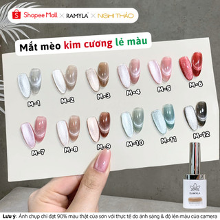  Sơn mắt mèo kim cương RAMYLA Nghi Thảo Official 