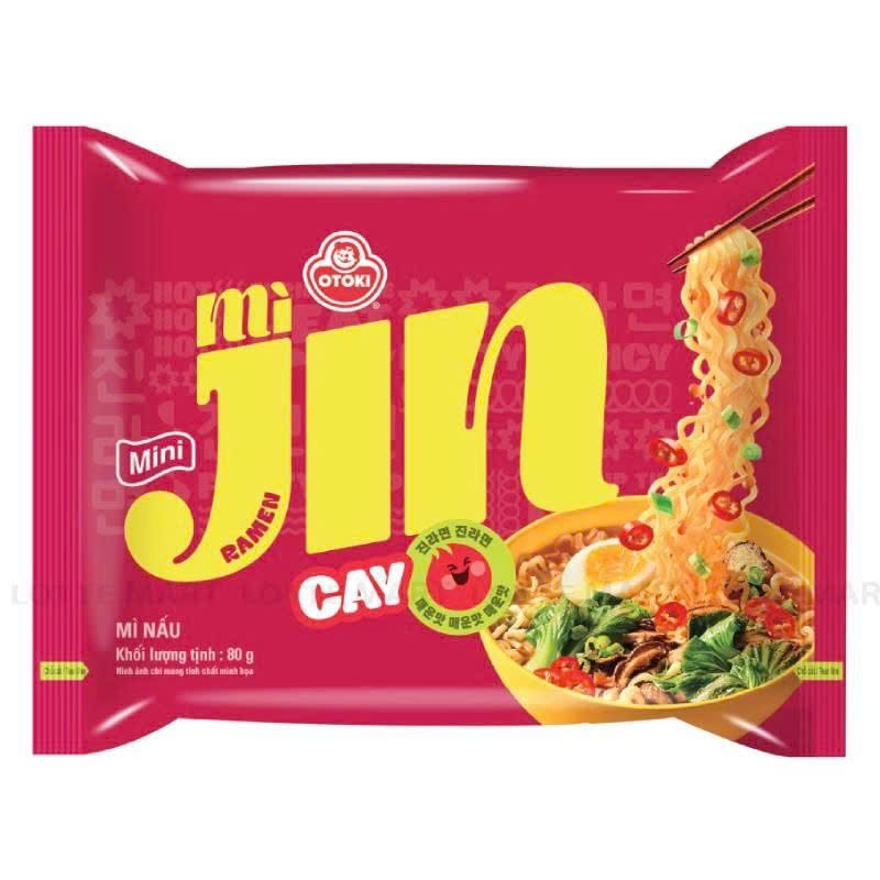 Mì Jin Hàn Quốc 80g