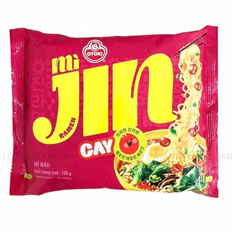MÌ JIN RAMEN HÀN QUỐC GÓI 120G