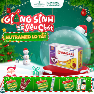  Ovumcare Forte hỗ trợ bổ sung Myo-inositol vitamin và khoáng chất cần thiết cho phụ nữ thả bầu  30 viên  - Nutramed 
