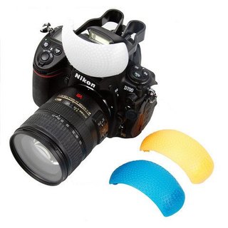 Bộ tản sáng 3 màu cho đèn flash cóc JYC (Đen)
