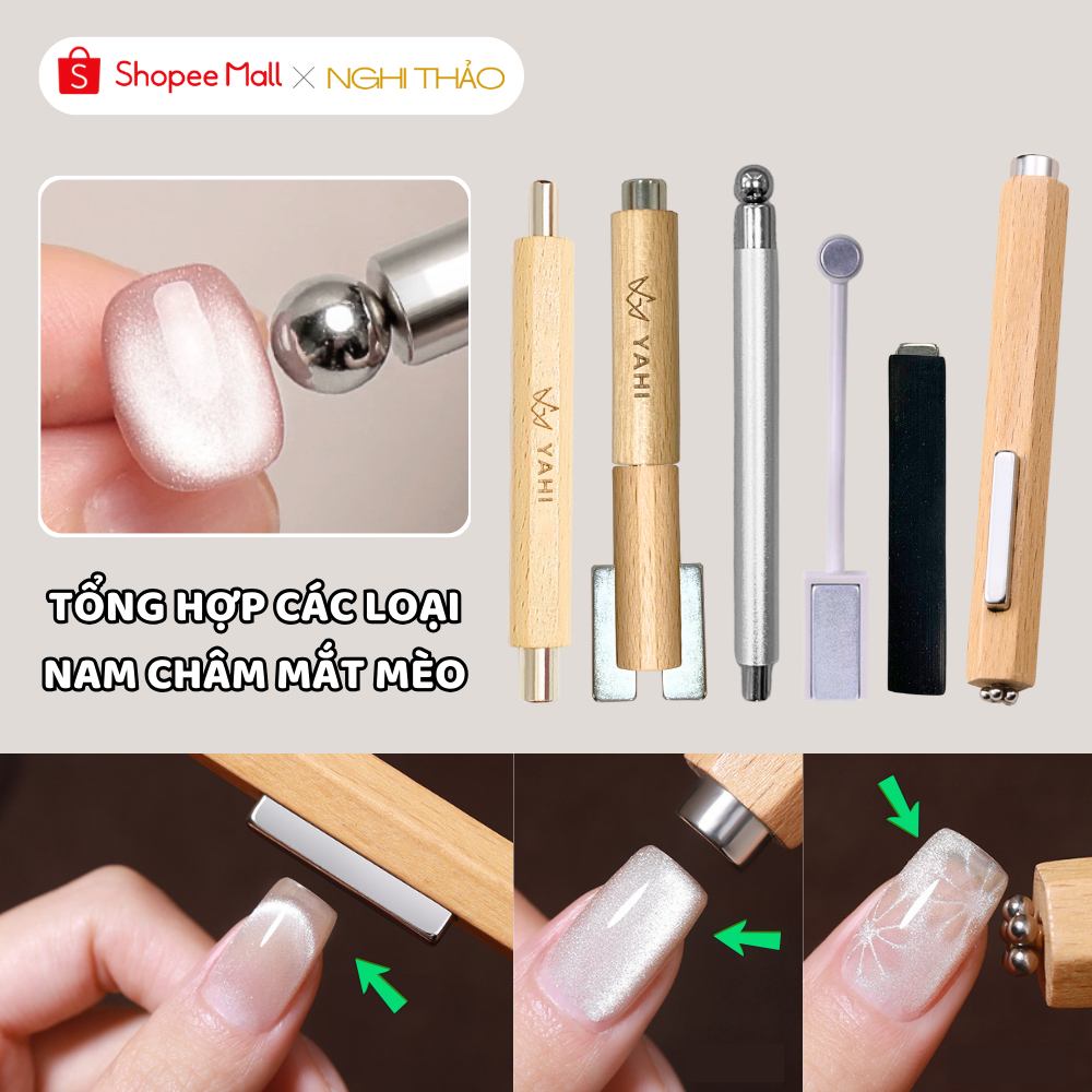 Nam châm mắt mèo Nghi Thảo Official