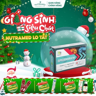 Viên uống Spermirich hỗ trợ tăng cường sinh lực và cải thiện khả năng sinh lý nam  30 viên  - Nutramed 
