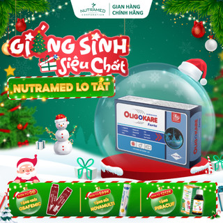  Viên uống Oligokare Forte hỗ trợ tăng cường sinh lực và cải thiện khả năng sinh lý nam  30 viên  - Nutramed 