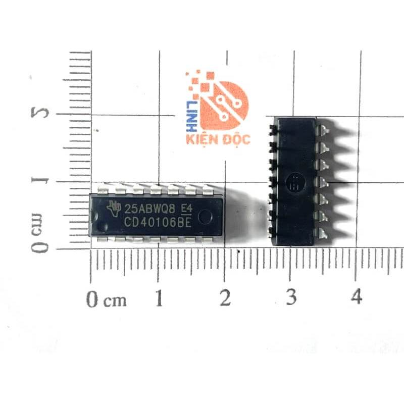 [Combo 5 chiếc] CD40106BE, CD40106, HCF40106 IC SỐ DIP-14