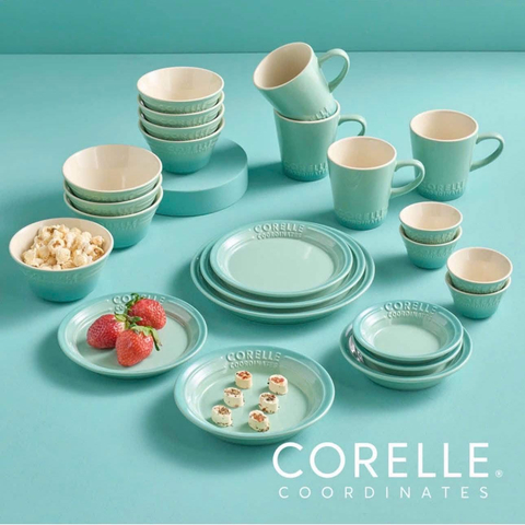 Set bát 24 món từ thương hiệu đình đám Corelle brands cực xinh