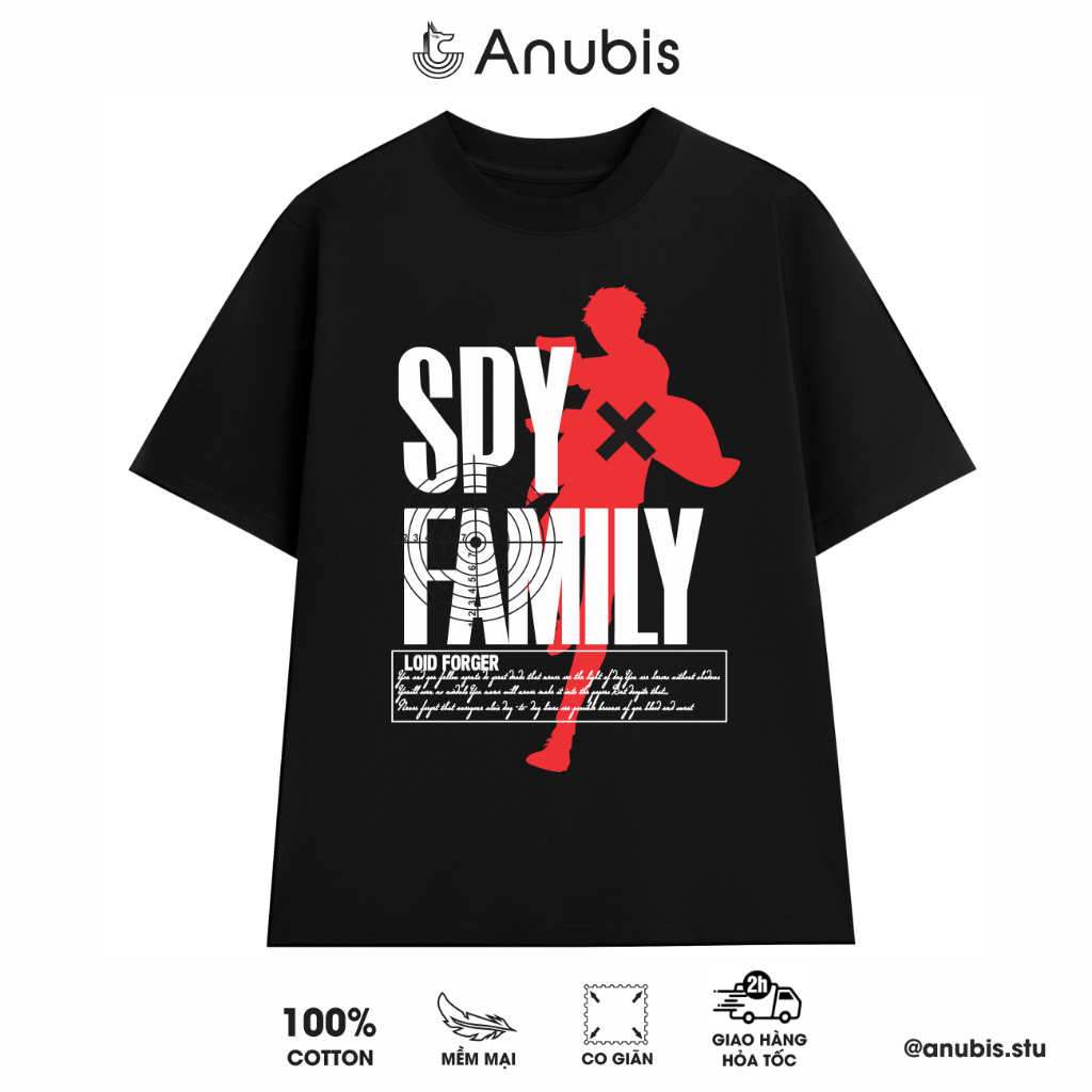 Áo Thun Spy X Family | Anubis Store