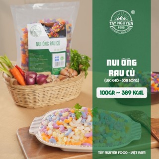  Nui ống rau củ healthy bổ sung vitamin Tây Nguyên Food - Việt Nam 500g 1kg 