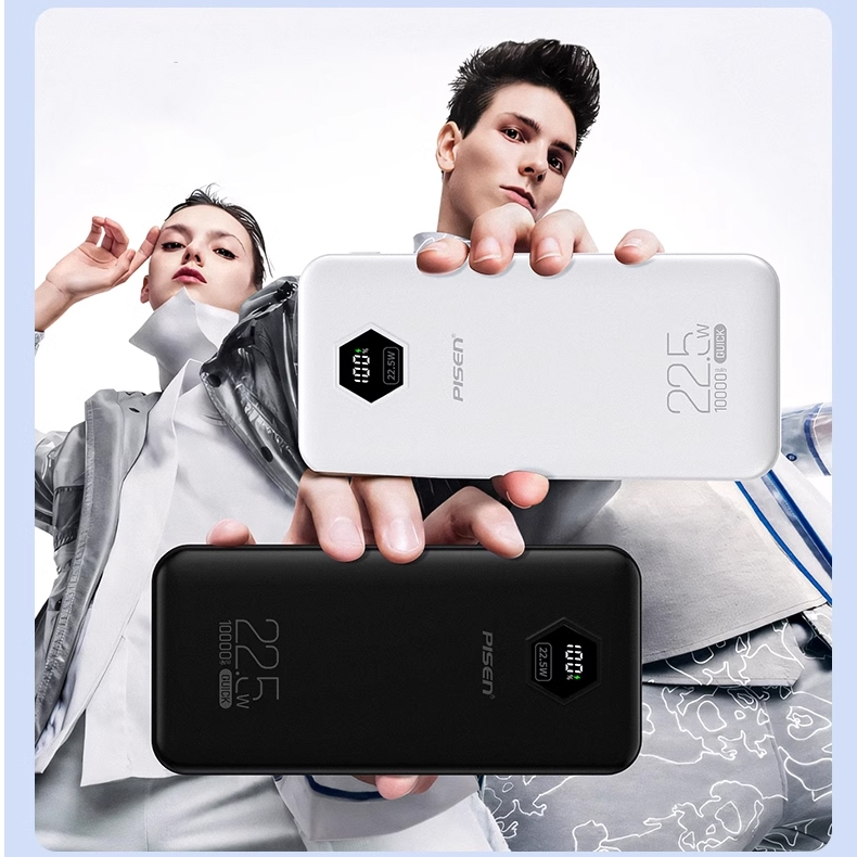 PISEN Sạc Dự Phòng 10000mAh/20000mAh 22.5W Sạc Nhanh PD, 3 Cổng, Nhỏ Gọn, Mang Lên Máy Bay TP-D183 | BigBuy360 - bigbuy360.vn