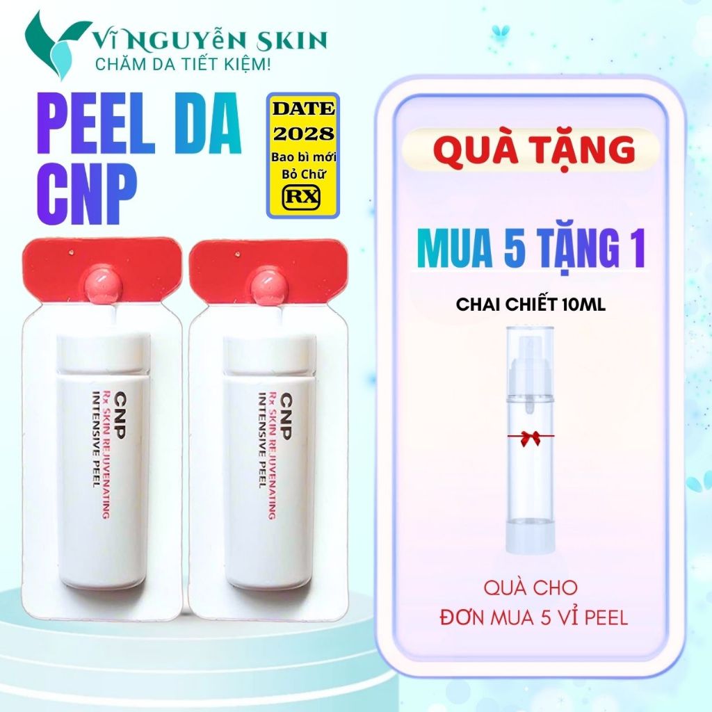 Sample Peel Da CNP Tái Tạo Chuyên Sâu CNP Rx Rejuvenating Intensive Peel cho da trắng ViNguyenSkin