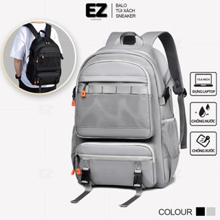  Balo đi học đựng laptop 15.6 inch BLU11 vải Oxford chống nước cao cấp  Balo du lịch nam nữ to rộng  Cặp đi học đẹp 