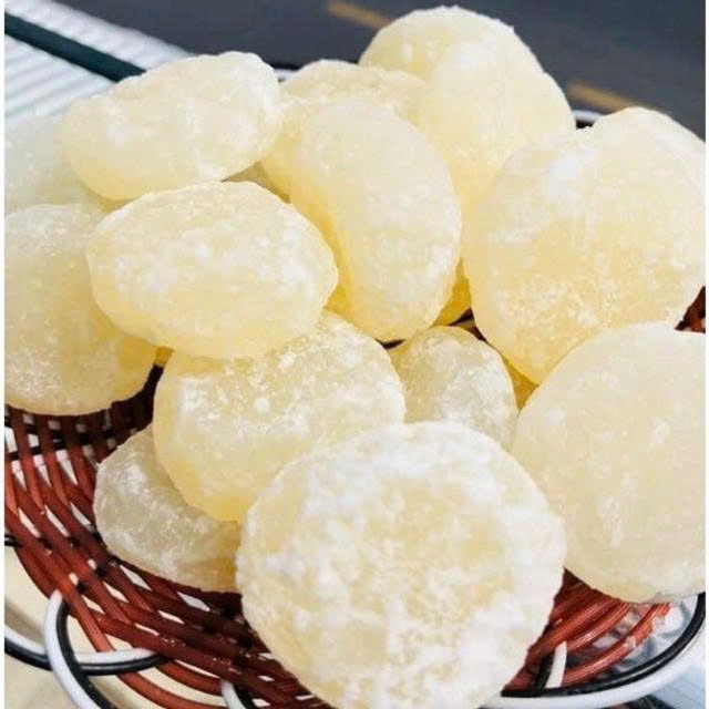 1kg Mứt củ năng màu trắng vị ngọt ADFOOD