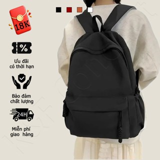  Balo đi học nam nữ học sinh cấp 2 cấp 3 cặp đi học nữ basic đựng laptop 15.6 inch chống nước.B3365 