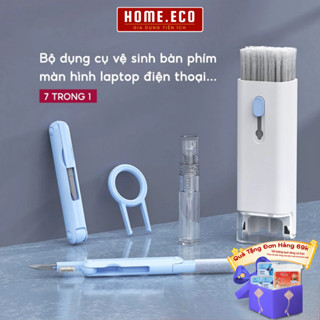  Bộ Dụng Cụ Vệ Sinh Laptop Máy Tính Điện Thoại 7In1 - Bộ Vệ Sinh Tai Nghe Bàn Phím Tiện Dụng 