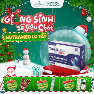  Viên uống Tagomin Bonecare hỗ trợ ngăn ngừa loãng xương tạo khung xương chắc khỏe  30 viên  - Nutramed 