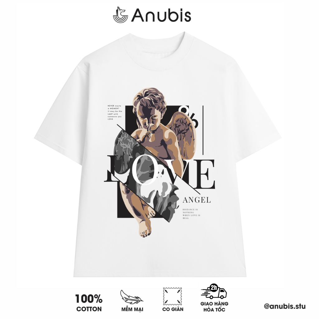 Áo Thun Unisex Cupid Love (Thần tình yêu) Anubis Store