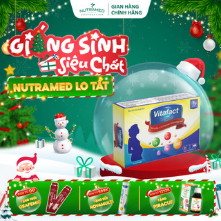  Viên uống Vitafact Pregnancy hỗ trợ bổ sung dưỡng chất và dự phòng dị tật cho thai nhi  30 viên  - Nutramed 