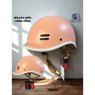 Nón bảo hiểm TRẺ EM freesize 48-54cm(khoảng 5-10 tuổi) tuỳ vòng đầu, thiết kế cá heo 10 lỗ