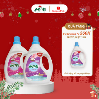  Nước Giặt Xả MORI Can 1Kg Nước Giặt Đậm Đặc Hương Nước Hoa MR005 