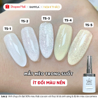  Sơn gel mắt mèo trong suốt ít đổi màu nền RAMYLA Nghi Thảo Official 