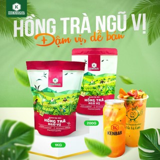  Hồng Trà Ngũ Vị KENBAR - Pha Hồng Trà Cam Ngũ Vị Pha Tắc Trà Vải Trà Sữa Trà Trái Cây Chuẩn Vị 
