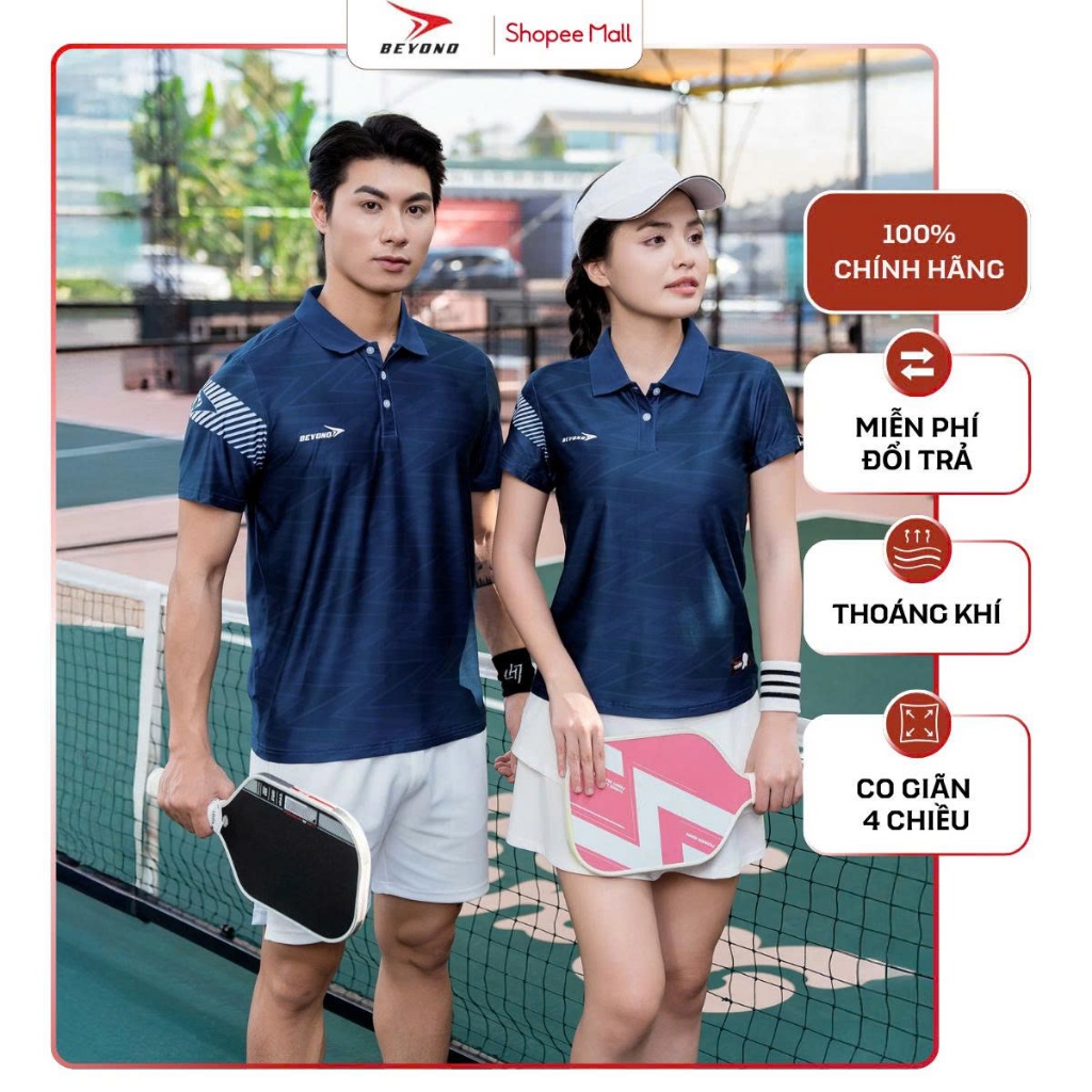 Áo Polo Thể Thao Beyono Dink PK01 Thời Trang Pickleball/Cầu Lông Nam/Nữ
