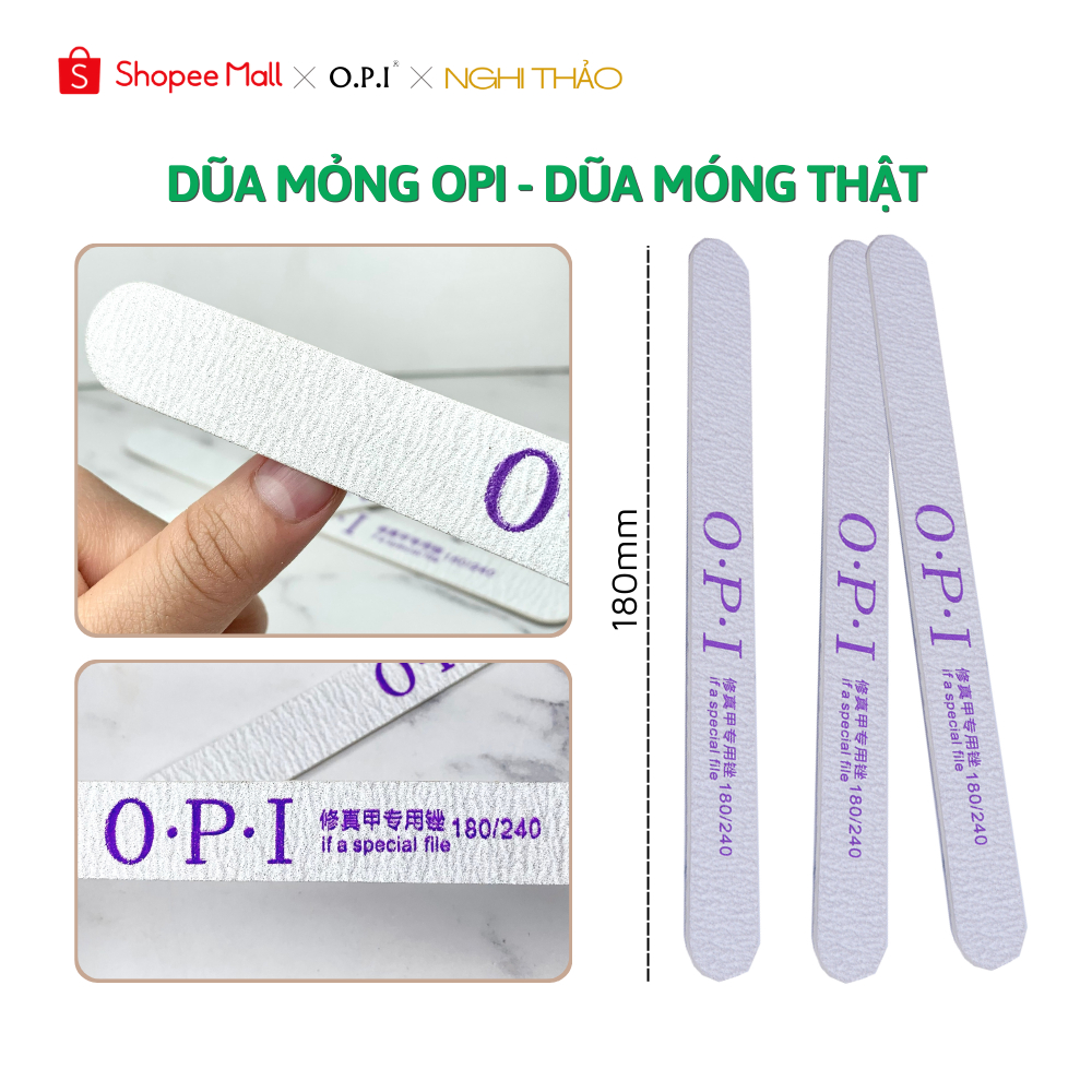 Dũa móng tay OPI Nghi Thảo Official