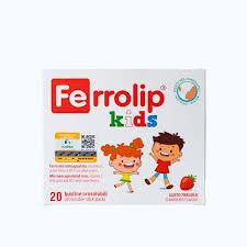TPBVSK Ferrolip Kids (Hộp 20 gói x 1,5g)