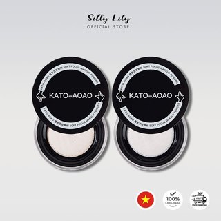 KATO Phấn Phủ Kiềm Dầu Cực Tốt | Siêu Chống Nước Mồ Hôi, Da Mịn Như Sương Suốt Ngày, Che Lỗ Chân Lông Tinh Tế
