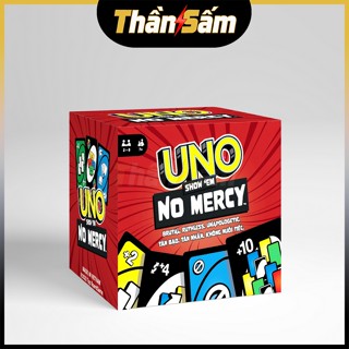   No Mercy  Bài Uno No Mercy Nâng Cấp 165 Lá Luật Chơi Khắc Nghiệt Trò Chơi Thẻ Bài Cao Cấp Boardgame 