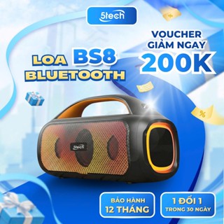  Loa bluetooth 5TECH 60W chính hãng loa cầm tay di động âm bass mạnh pin khủng 