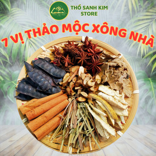 Thảo mộc xông nhà, tẩy uế, gói 7 vị kết hợp từ các loại thảo dược thiên nhiên, thanh tẩy nhà cửa.