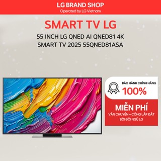  Chỉ giao miền Nam  55QNED81ASA - 55 Inch LG QNED AI QNED81 4K Smart TV 2025 